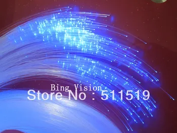 

200pcs 0.75mm*2m PMMA optical fiber star ceiling kit with 5W RGB LED light engine,IR 24key remote