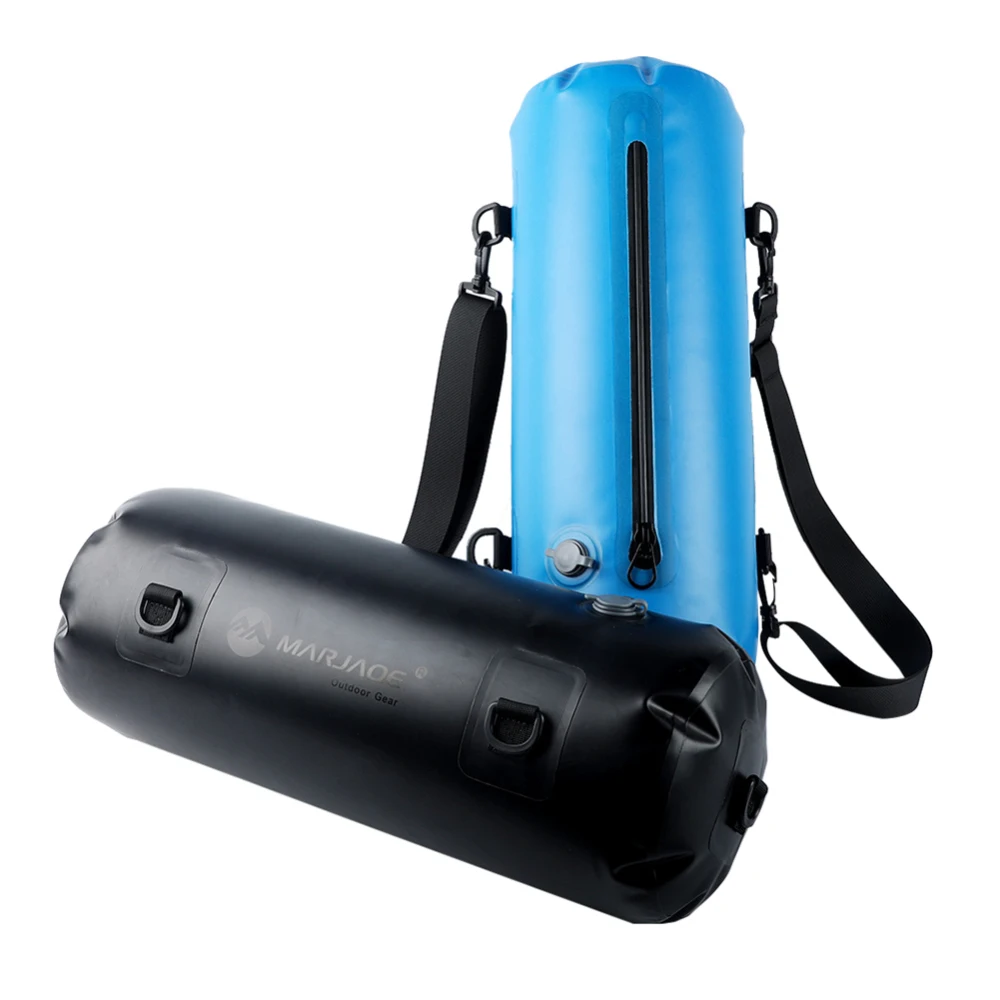 12л большая емкость Полностью герметичная термополиуретановая уличная водонепроницаемая сумка для плавания рюкзак сухая двойная сумка через плечо сумка для пляжа
