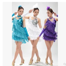 Детские платья для латинских танцев с кисточками, стиль ча/Румба/Самба/бальные/Танго, Одежда для танцев, Детская Одежда для танцев 2581