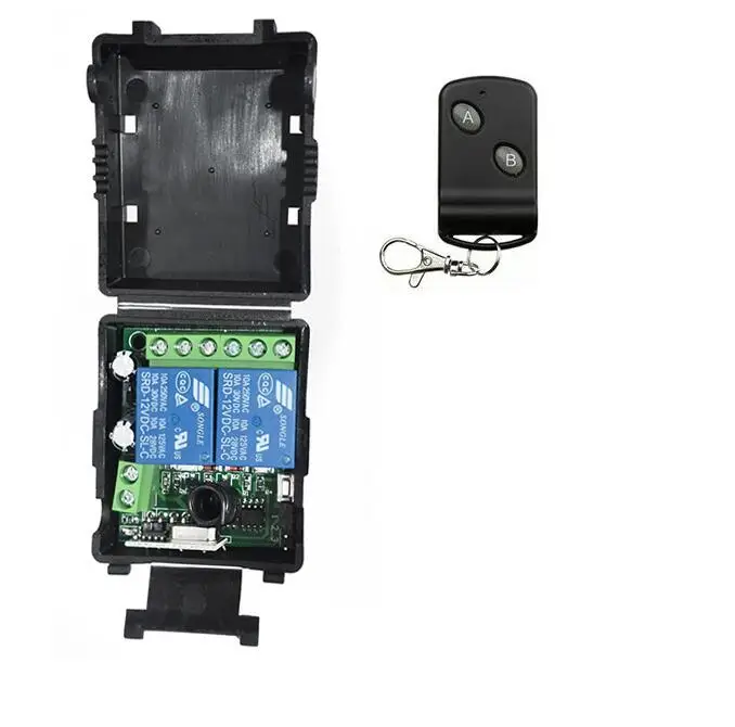 Portable Relay Switch DC12V Remote Control 2 Channel Receiver+2 Transmitter