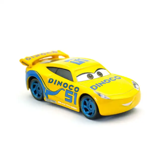 dinoco car yellow
