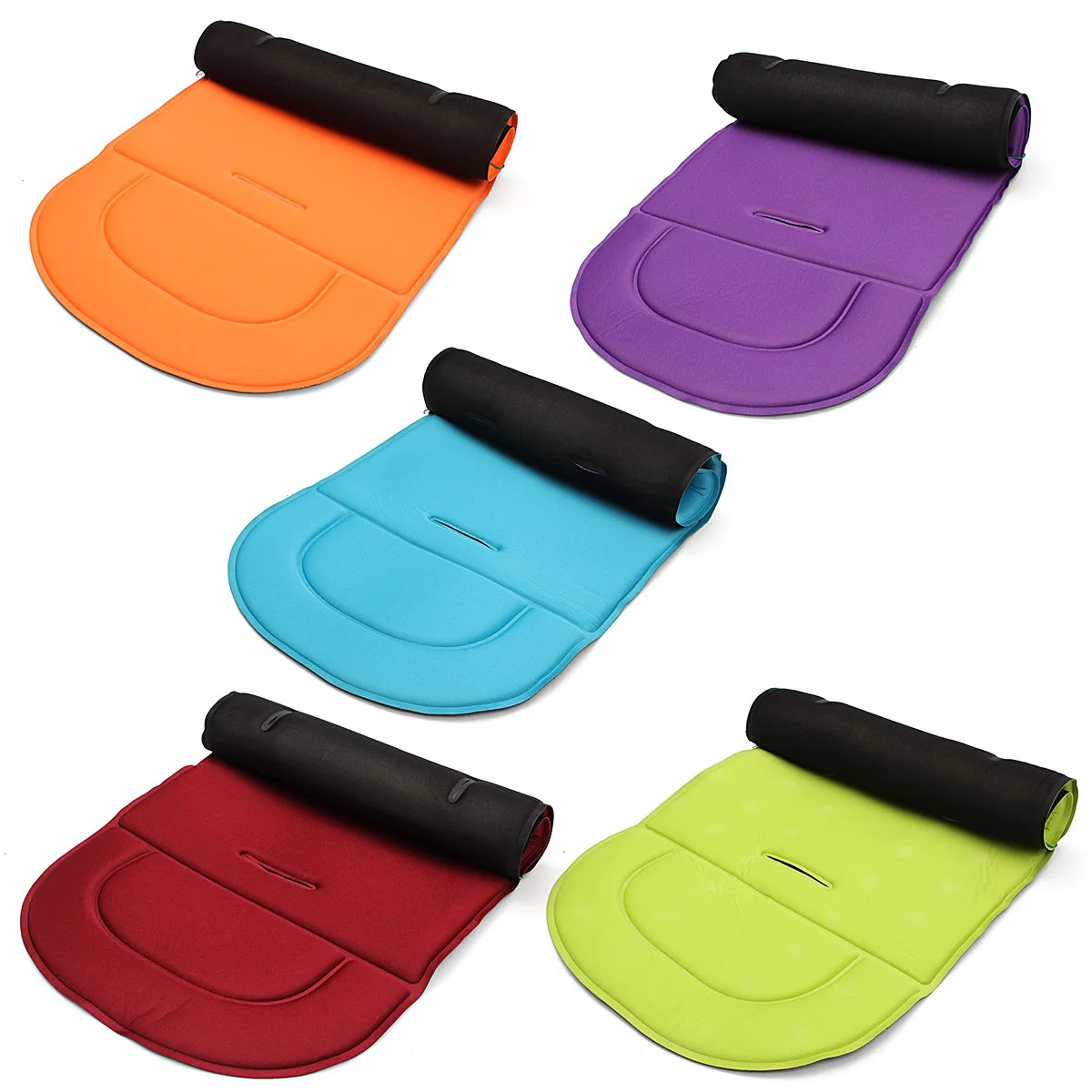 

2pcs/lot 80*34cm Breathable Cotton Cushion Seat Padding Baby Pram Liner Pad Cushion Pushchair Liner Pad Stroller Accessories