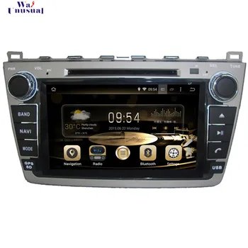 

WANUSUAL 8" Octa Core 32G Android 6.0 GPS Navigation for Mazda 6 2008 2009 2010 2011 2012 2013 2014 2015 2016 2017 with BT WIFI