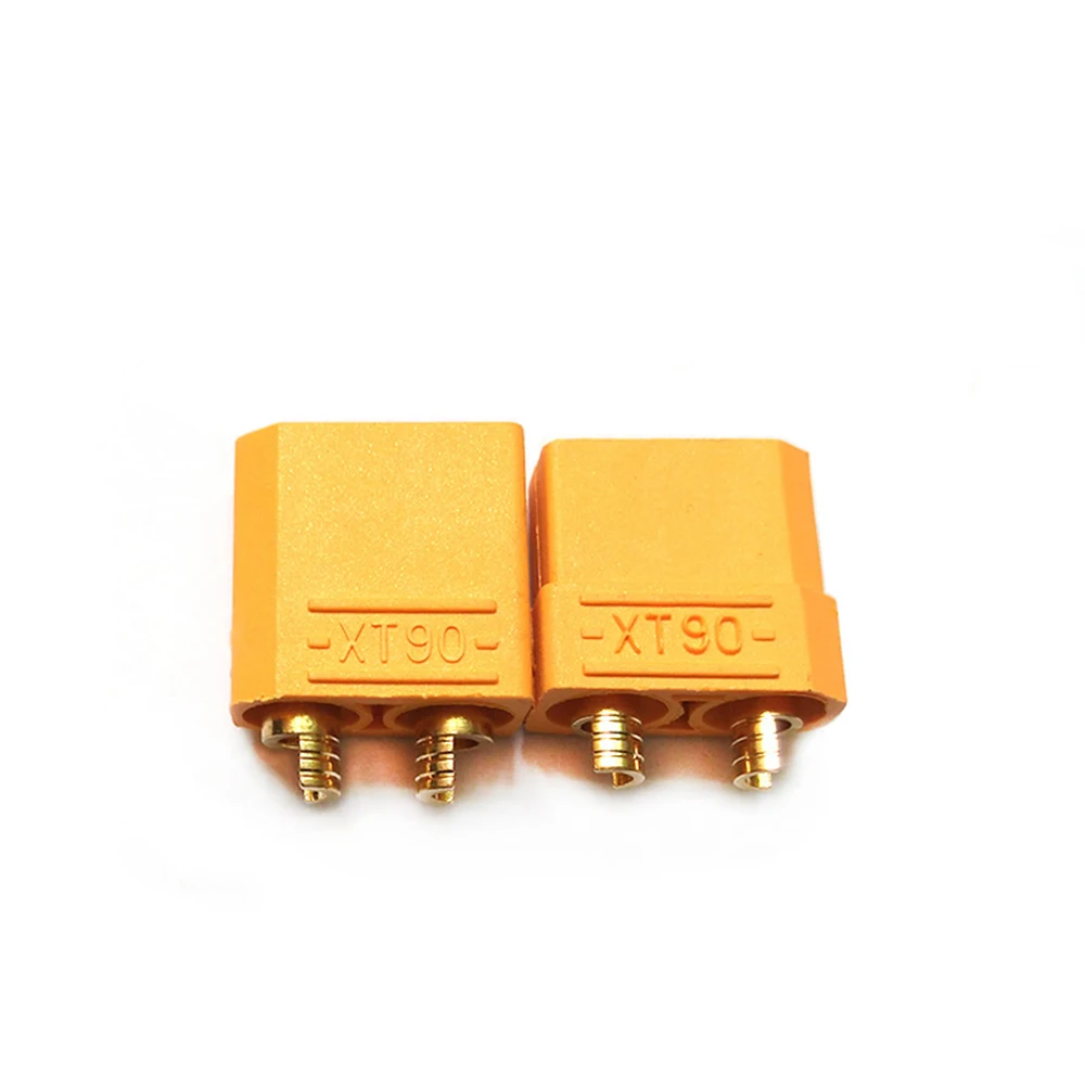 

10 Pairs Aviation model plug XT30 XT60 XT90 Yellow Battery Connector Set 4.5mm Male Female Gold Plated Banana Plug Free Shipping