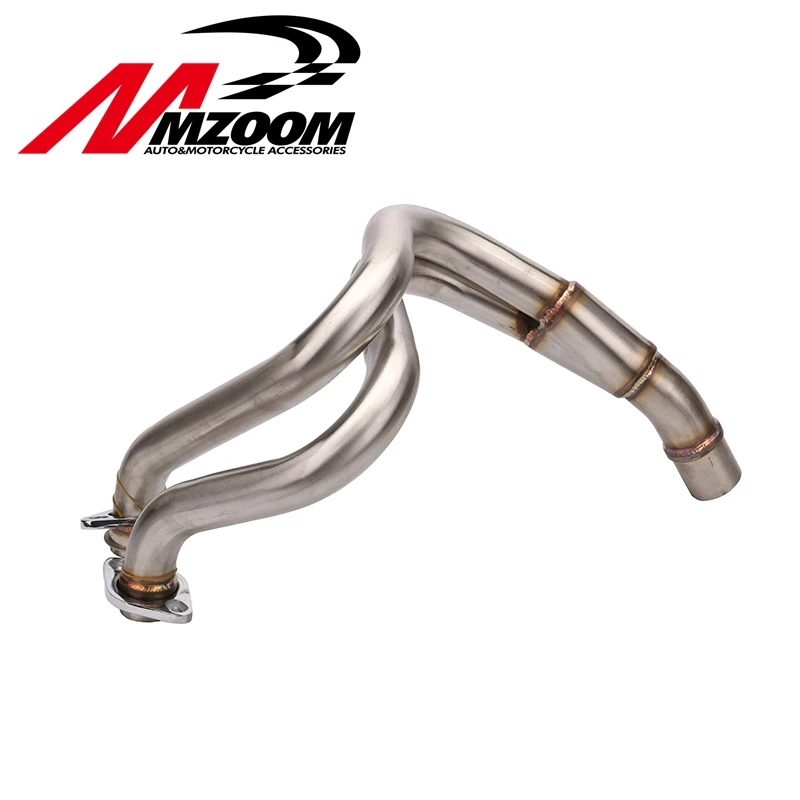 

Motorbike Stainless Steel Header Exhaust Mid Pipe for Kawasaki ER-6N ER-6F ER6F ER6N Ninja 650R 2012 2013 2014 2015 Motorcycle