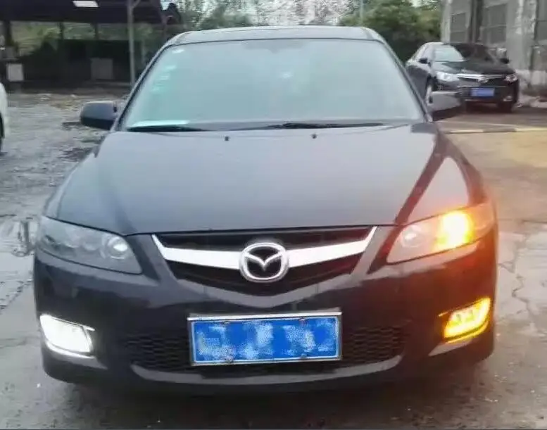 Автомобильный бампер, лампа для Mazda 6, мазда 6, противотуманный светильник, 2006, 2007, 2008, 2009, 2010, автомобильные аксессуары, светодиодный DRL Дневной ходовой светильник, Дневной светильник