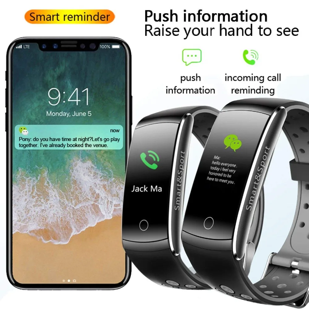 TOP sport watch smart watch Step count Calorie Heart rate IP68 smart waterproof watch High cost performance Smartwatch Wristwatc