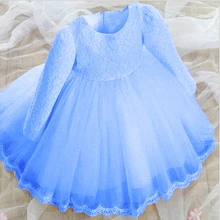 Детское праздничное платье на день рождения; пышные платья для маленьких девочек; светло-голубое свадебное платье; детское голубое свадебное платье