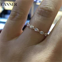 Обручальное кольцо Canner с каплями воды Золотое свадебное