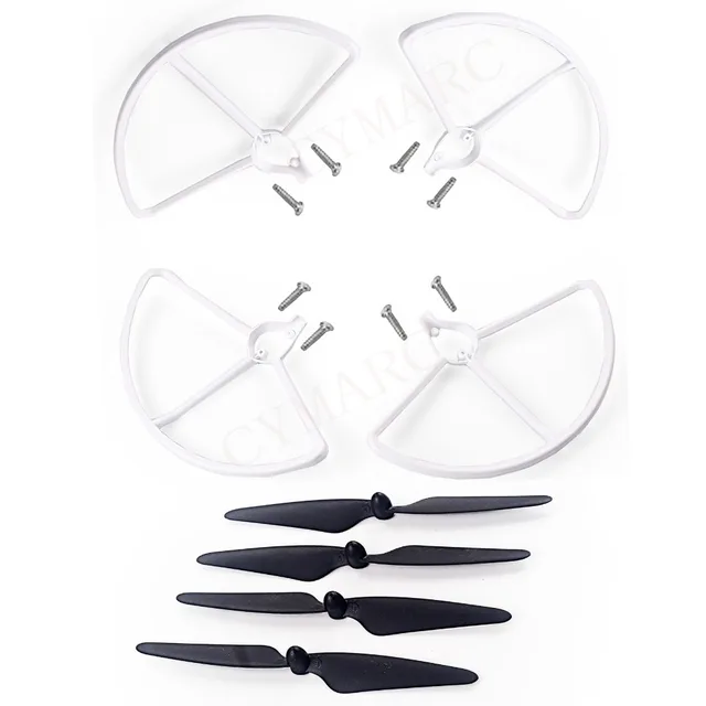 HUBSAN H501S - 01 Propeller Pack with Prop Guards for H501S H501C X4 Drone Rc Helicopters
