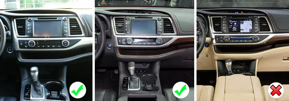 IPS Android 2 DIN Car DVD GPS For Toyota Highlander XU50 2014~2017 Navigation multimedia player Stereo radio WiFi system 8