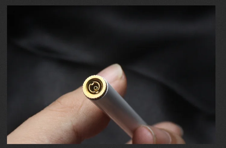 Горячая креативная Мини компактная струйная Бутановая Зажигалка металлическая в форме сигареты надувная газовая сигарета без газа