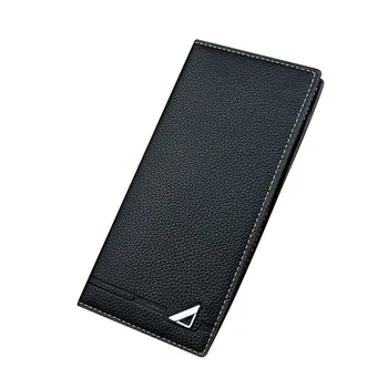 

Men Long Wallets Purse Bag Mini PU Durable Fashion Soft For Coin Money Cards Holder Best Sale-WT