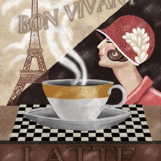 Latte Poster Print by Tom Wood (22 x 27)