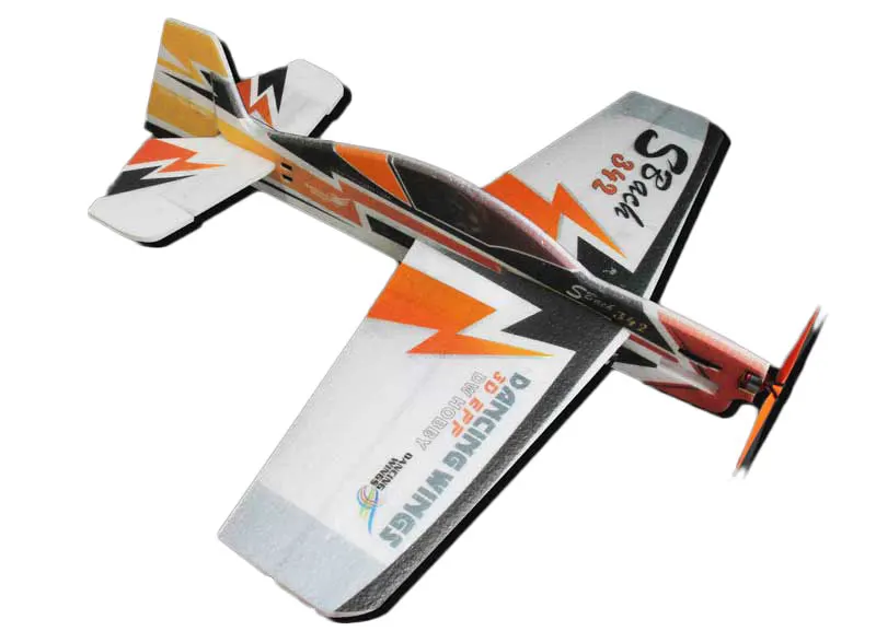 EPP Sbach342 Foam 3D Airplane Wingspan 1000mm Radio Control RC Model