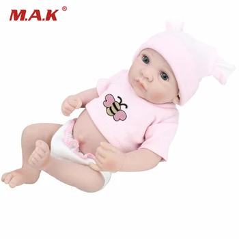 

11" Vinyl Silicone Reborn Dolls Model Toys Handmade Real Looking Newborn Boy Baby Model Kids Gifts Toys About 28cm