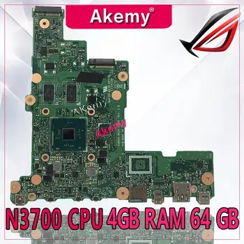 

AKemy E205SA Laptop motherboard N3700 CPU 4GB RAM 64 GB For Asus tp200sA E205S E205SA Test mainboard E205SA motherboard test ok