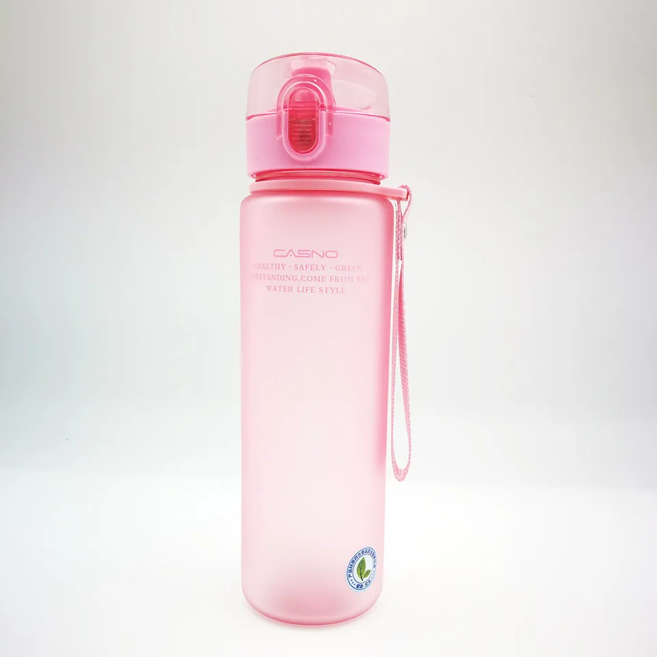 hg726 560ml Water Bottle Sport Portable Leak Proof Seal Tour Hiking Plastic My Bottle For Water Coffee Tea Drink Shaker Drinkware     