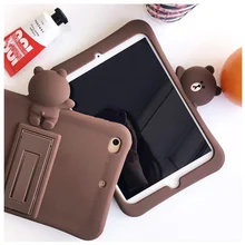 Силикагель чехол переносной держатель для планшета Чехол для iPad Pro 9," 10,5 воздуха Air2 мини, на возраст 1, 2, 3, 4, чехол для нового iPad 9,7 Soft shell