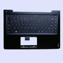 Совершенно заменить черный и серебристый подлокотник для ноутбука верхняя крышка с американской версией клавиатуры для lenovo U330 U330T U330P