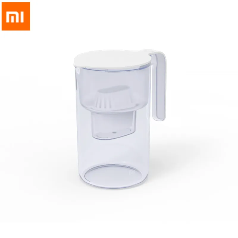 

New Xiaomi Mijia Filter Kettle Multiple filters AS Material Sodium Free Water Filter With LED Light Reminder For Smart Home