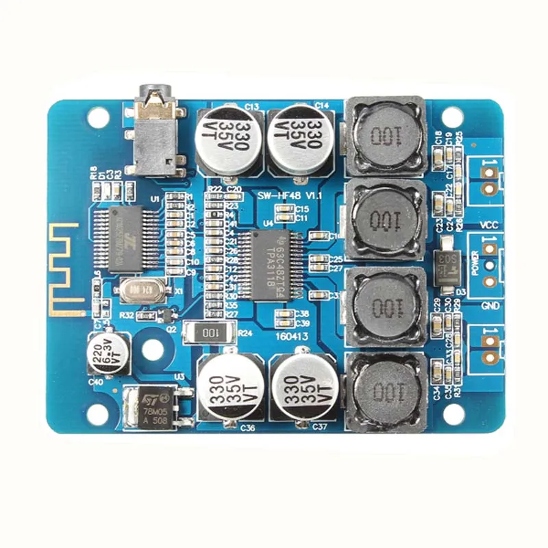Мини TPA3118 Bluetooth цифровой усилитель мощности плата 2x30 Вт стерео аудио 8 26 В DC H2
