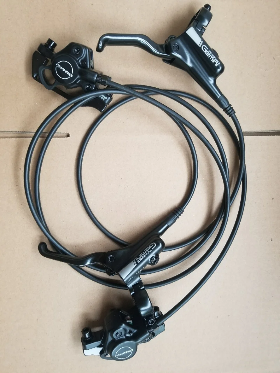 TEKTRO HD-M500 Gemini Гидравлический дисковый тормоз HS1 ротор MTB bike M500 850-1500 мм | Спорт и