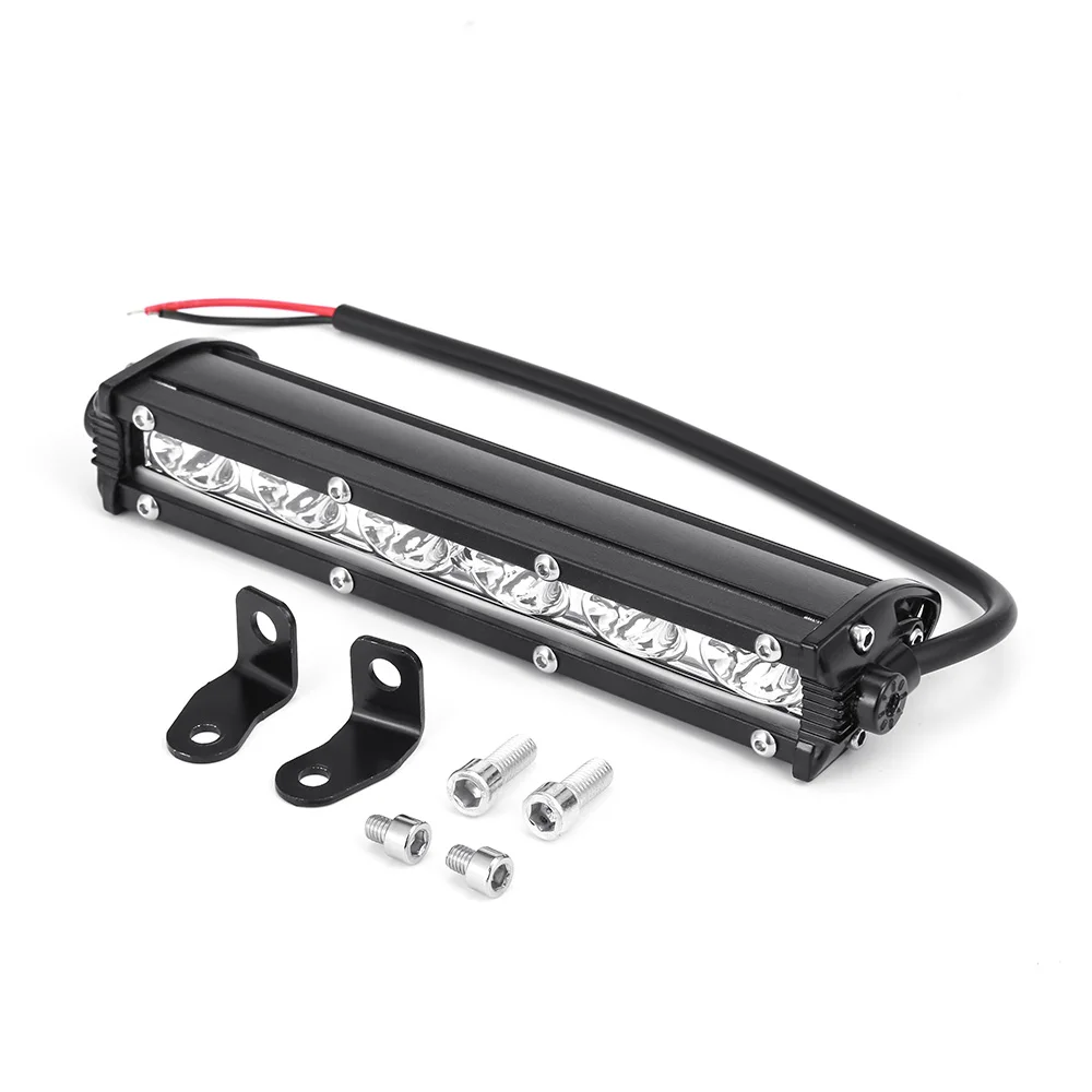 led bar 18 Вт светодиодный свет работы Бар Offroad лампы 12 В светодиодный трактор свет работы Off Road 4X4 светодиодный offroad пятно светодиодный свет Рабочая бар