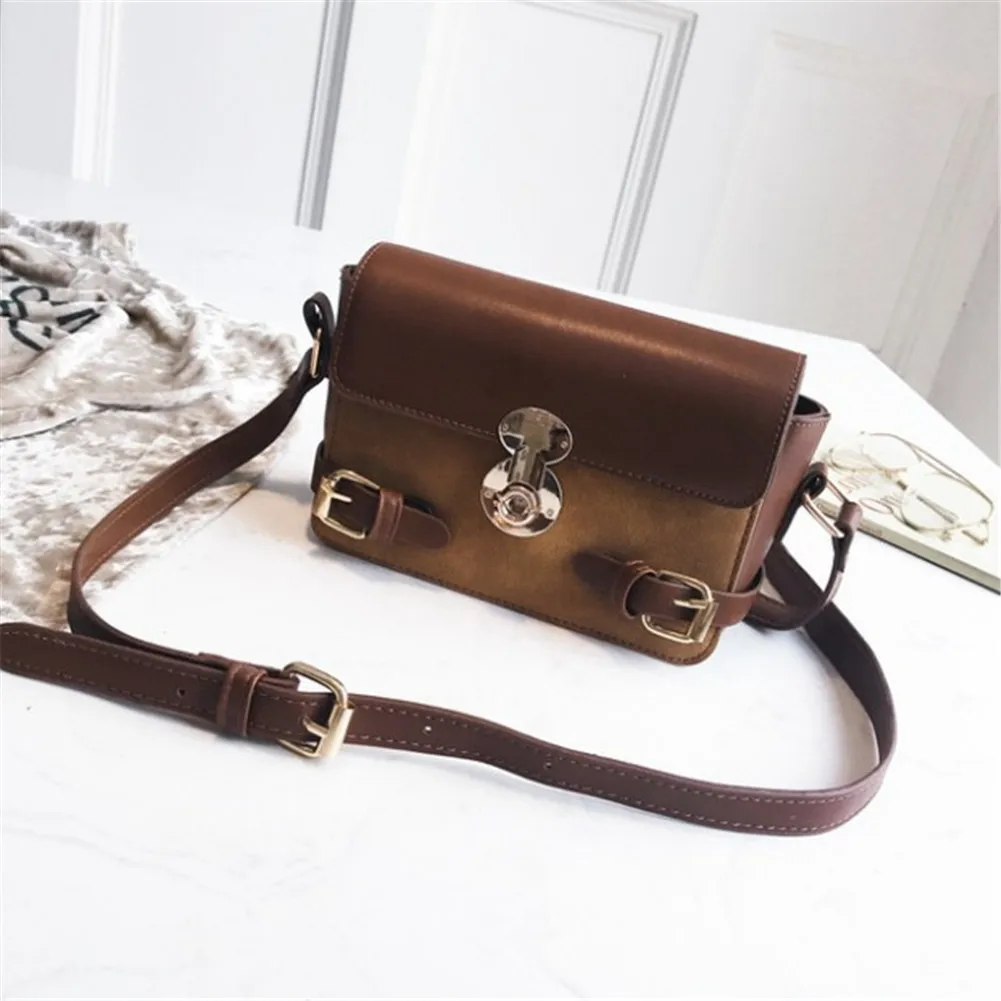 SFG дом нубук сумка Роскошные Сумки Винтаж золотой пряжкой небольшой Crossbody сумки
