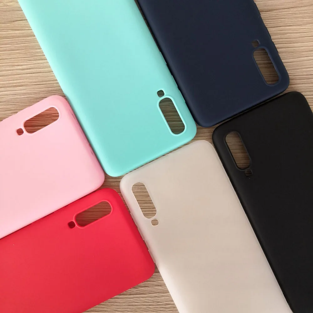 Для Samsung A7 2018 A750 A750F матовый Одноцветный Силиконовый ТПУ мягкий чехол для