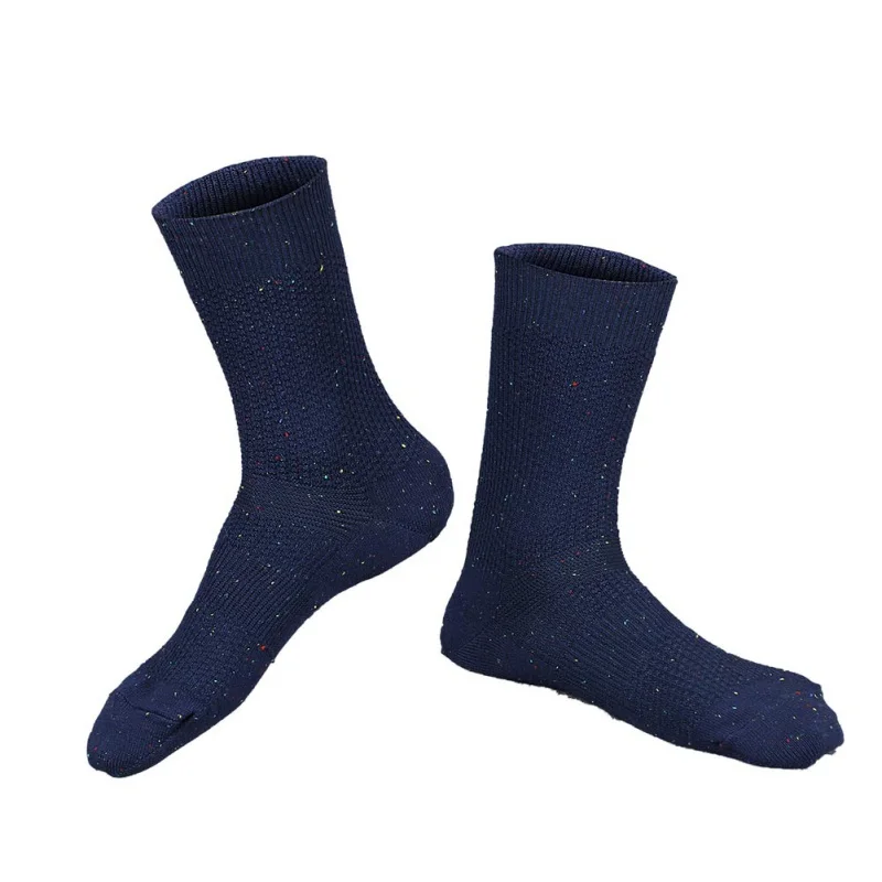 Высокое качество осень-зима мужские черные Бизнес хлопковые носки для Для мужчин белый Повседневное гольфы