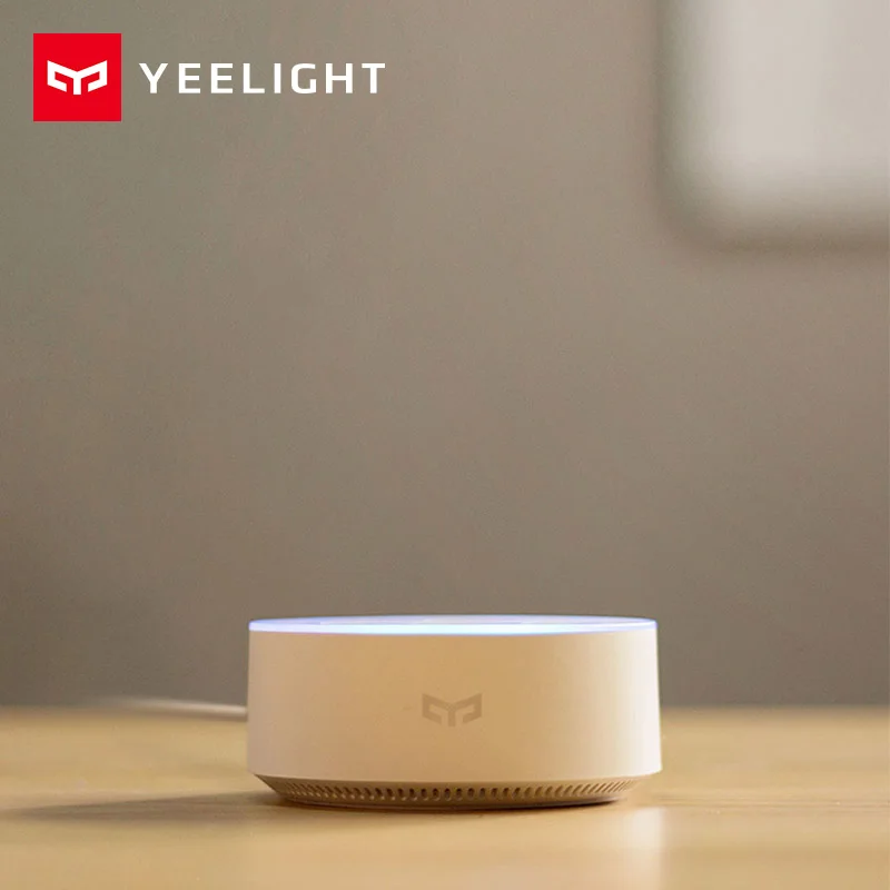 Оригинал Сяо mi Цзя Yeelight smart динамик AI интеллектуальные динамики и BLE шлюз функция