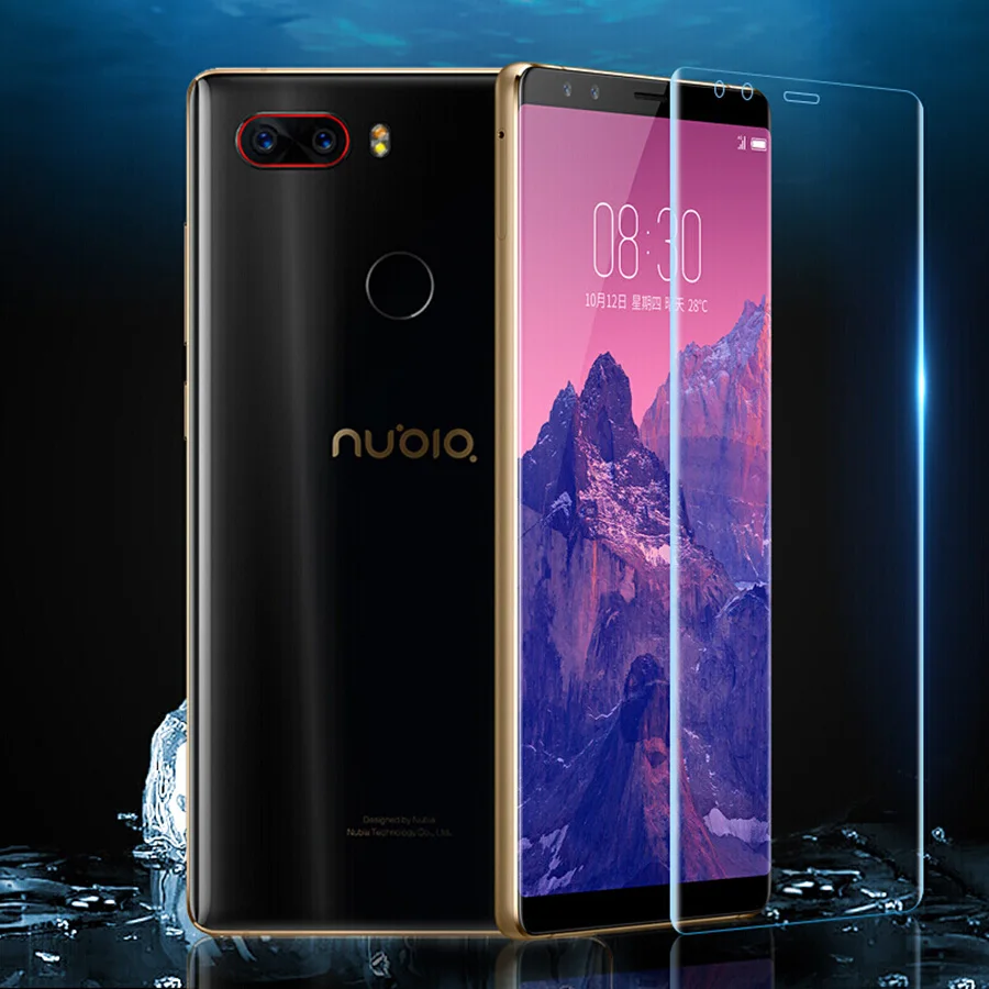 CIAXY 3D изогнутая HD LCD ТПУ Защитная пленка для экрана Nubia Z17 Lite Z18 mini Z17s Z11 S Max V18 Axon 9 Pro