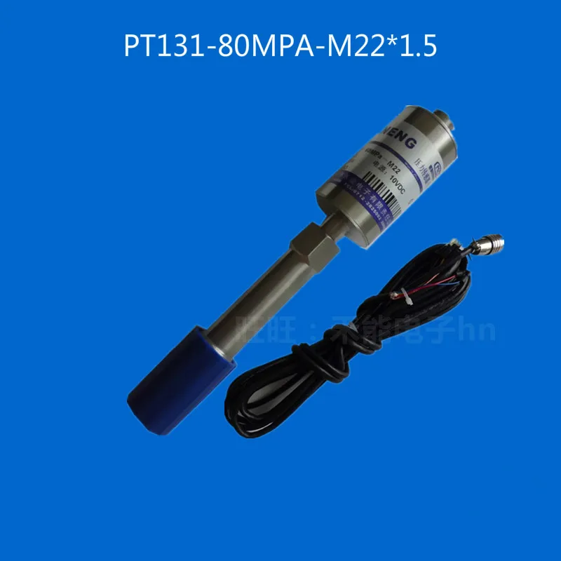 Прямой стержень типа цифровой датчик металла давления, PT131-80MPA-M22* 1,5