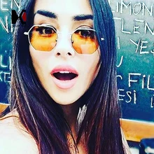 SHAUNA, супер светильник, женские маленькие квадратные солнцезащитные очки, модные мужские синие тонированные/прозрачные линзы