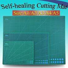Pvc paper cutting mat a2 self healing a2 cutting mat Green Patchwork tools craft cutting board cutting mats for quilting a2 cutting mat multicolour cutting board cutting plate the self healing mat estera de corte