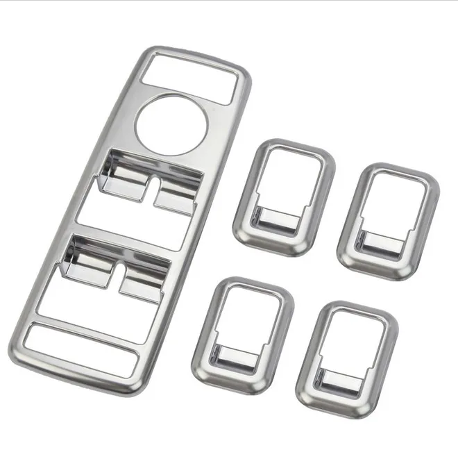 Chrome Car Window Glass Button Cover Trim For Mercedes Benz A W176 B