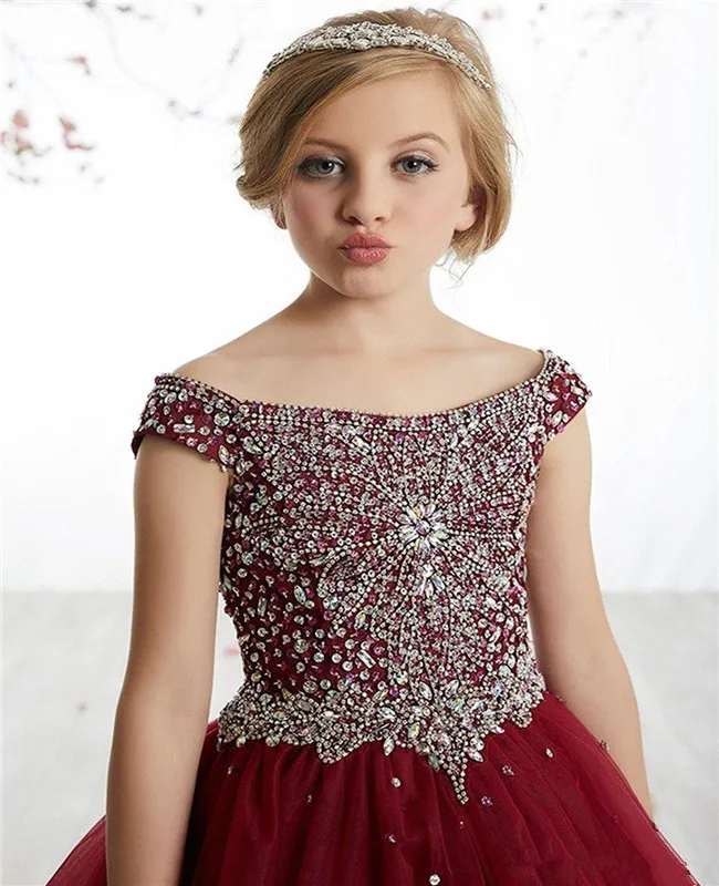 elegant-beads-sequins-girls-pageant-dresses