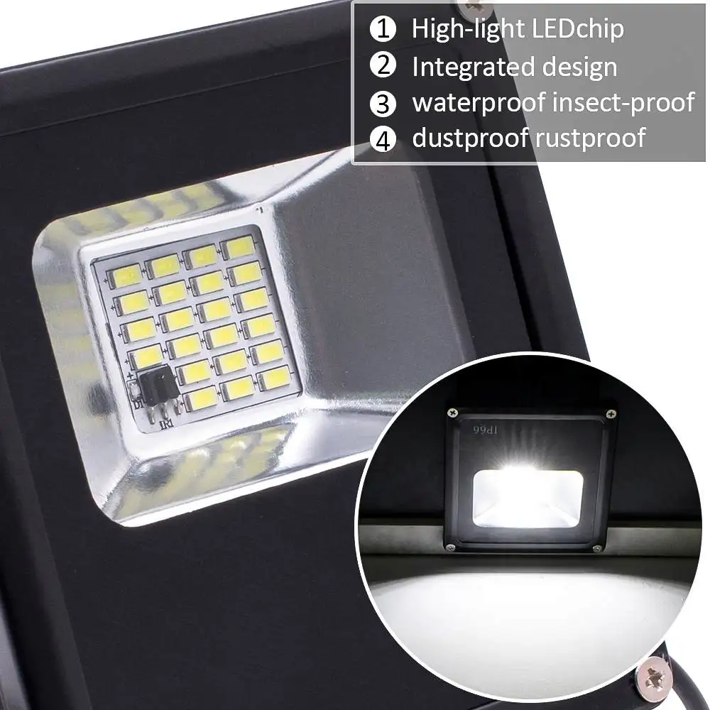 Solar ao ar Parede à Prova Luz de Inundação Sumxi Livre Cronometragem & Controle Remoto Solar Jardim Garagem Lâmpada Dip65 Água Ip65 Smd5630 20led Luz 11 cronometragem & controle remoto solar luz de
