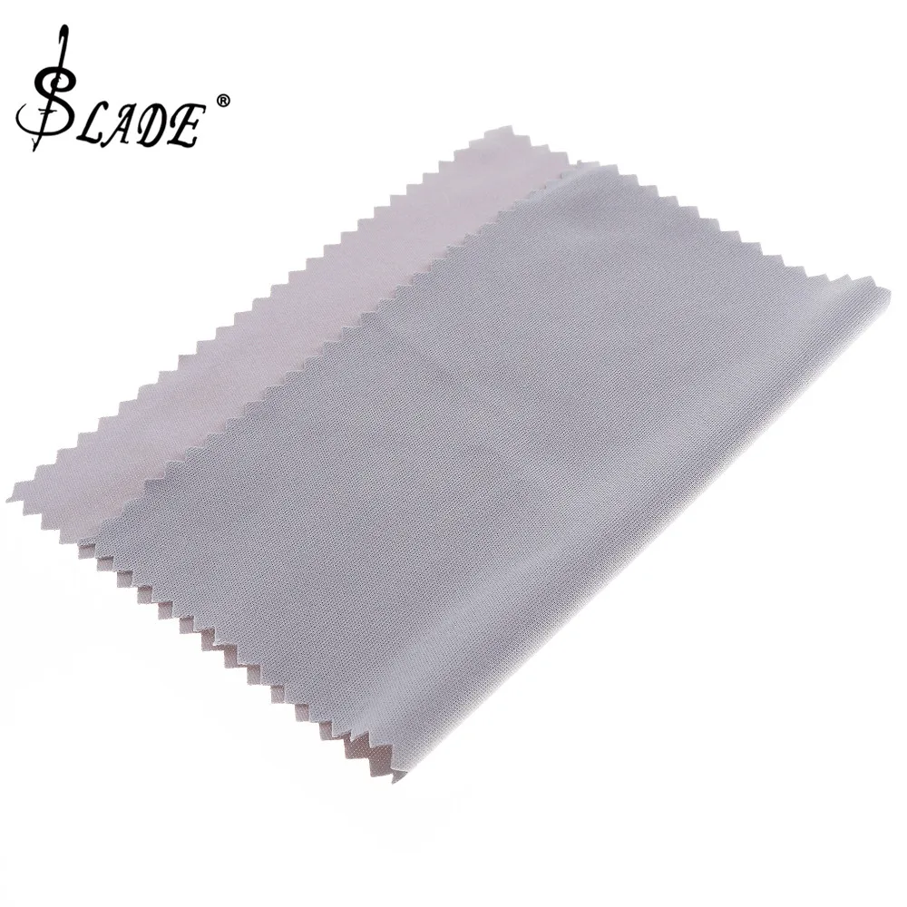 

5Pcs SLADE Universal Microfiber Cleaning Polishing Polish Cloth for Musical Instrument Guitar Violin Piano Clarinet