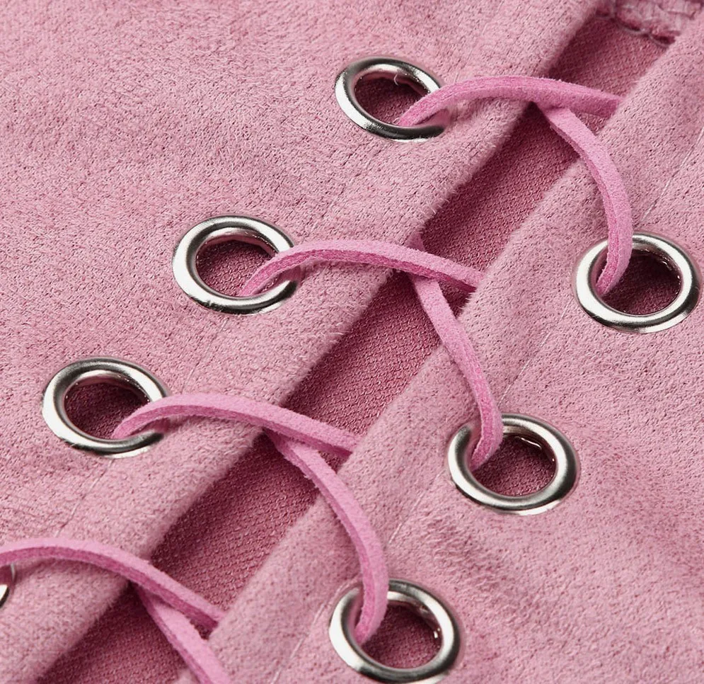 Комплект из двух предметов Топ женский летний сексуальный уличный чистый цвет без рукавов круглый галстук прямые шорты чистый цвет костюм