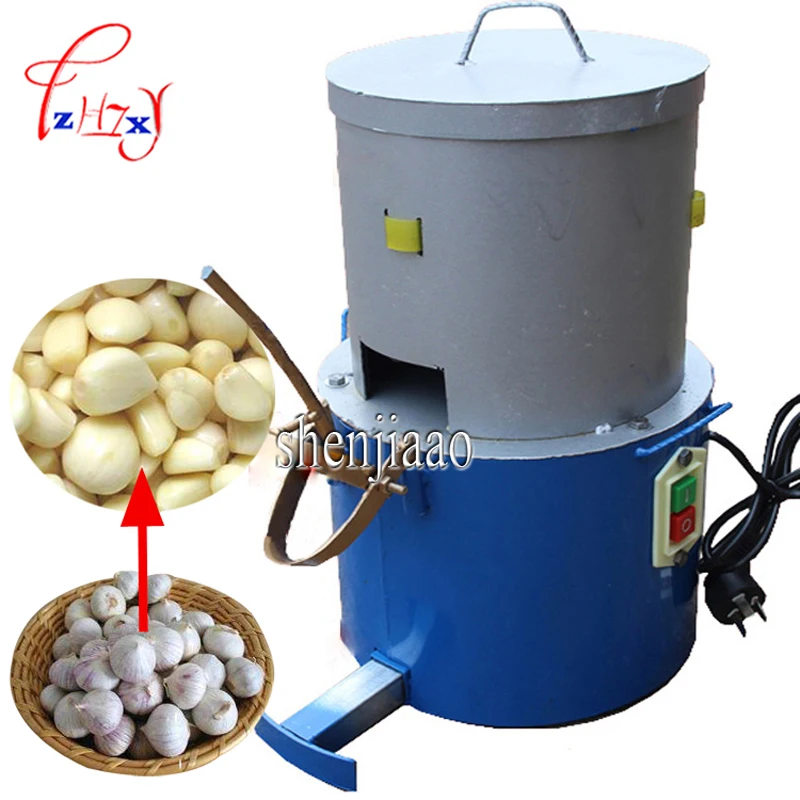 220V 150W Commercial automatic Mini 18 kg/h garlic peeling machine