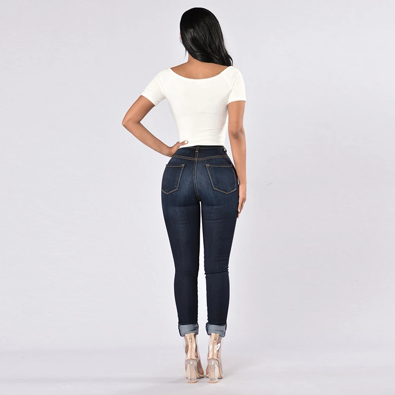 Бойфренд уличные джинсы тонкие джинсы для девочек для женщин хлопок 2019 длинные однотонные Летние талии новые брюки осенняя одежда