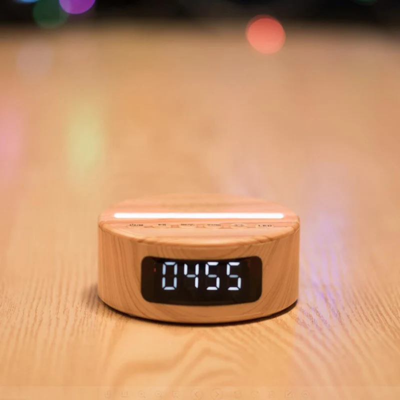 Светодиодный ночник Bluetooth динамик Ночник подарок Новый странная спальная