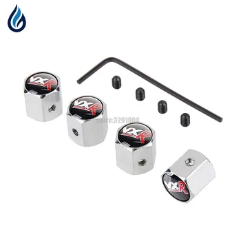 

VXR Logo Anti-Theft Car Wheel Tire Valve Caps For Vauxhall Astra Insignia Maloo Toyota FJ CRUISER 5700 LAND CRUISER PRADO 4000