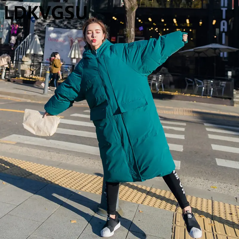 Parkas Lâche Nouvelle Poche Blue Is1243 Taille Grande À Coréen Green Survêtement La peacock Plus Femmes Épais 2018 Manteau Hiver De Longues Chaud Capuchon Veste Gray 7q4wXC