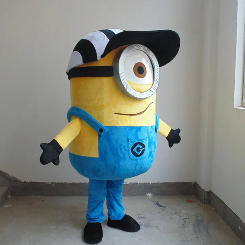 Талисман из мультфильма Despicable Me 2 костюм Миньона me бесплатная доставка|costume