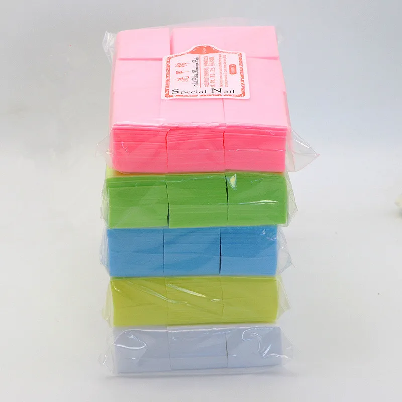 

700 Pcs Lint-Free Wipes Napkins Nail Polish Remover Gel Nail Wipes Nail Cutton Pads Manicure Pedicure Gel Tools