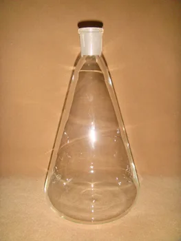

5000ML,Glass Erlenmeyer Flask,glass conical flask,neck 24/40,Lab glassware Flask