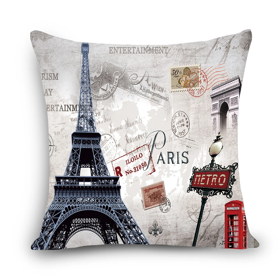 Discount 2017 New Linen Cushion Cover London Print 45x45cm Home Sofa Car Decorative Pillow Case Decor Discount 2017 New Linen Cushion Cover London Print 45x45cm Home Sofa Car Decorative Pillow Case Decor